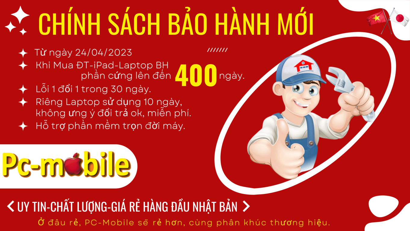 Chính Sách Bảo hành mới 