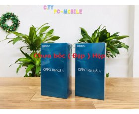 OPPO RENO3 A / 6.44inh / Snapdragon 665 / Ram 6G / Bộ Nhớ 128GB / QT 1 sim Mới 100% chưa đập hộp / Black ( Đen ) và White ( Trắng ) / MS: W028336