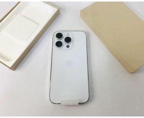 IPhone 14 Pro 6.1inh 256Gb Màu Silver ( Trắng ) Qte (SB△) Máy mới 100% Hàng đổi bảo hành mới 100% Máy Trần + Kpk Ms: 9466
