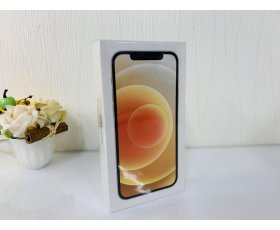 12 6,1inh 64GB Q/tế ( SBo ) Mới 100% chưa khui hộp Màu White (Trắng) Ms: 8218