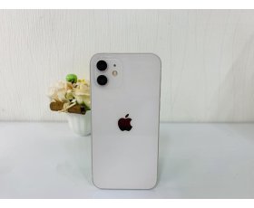 iPhone 12 6.1inh 64GB Màu White ( Trắng ) Qte (AU▲) Qua SD còn đẹp tầm 97-98% / Pin 86% Máy trần + KPK Ms: 6907