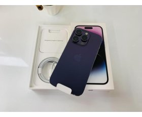 iPhone 14Pro 6.1inh 1TGb Màu Purple ( Tím ) Quốc tế (SBx) Mới 100% Fullbox Máy hộp + cáp sạc Ms: 0925