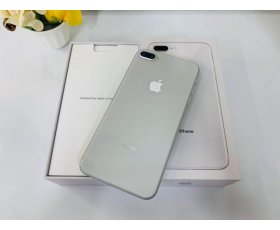 8 Splus 5,5inch 64GB Màu Silver (Trắng Bạc) Qte (AUo) Qua SD còn đẹp 97% / Pin 82% Bảo trì Máy Hộp + KPK Ms: 0022