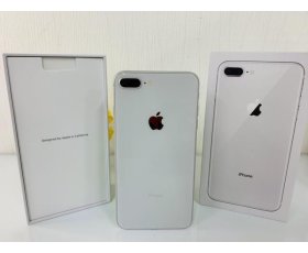 8 Splus 5,5inch 64GB Màu Silver (Trắng Bạc) Qte (AUo) Qua SD còn đẹp 94-95% / Pin 86% Máy hộp + KPK Msfbw: 1415