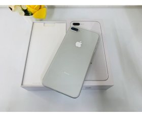 8 Plus  5.5inch 64GB Màu Silver (Trắng Bạc) Qte (AUo) Qua SD còn đẹp 96-97% / Pin 81%  Máy hộp 3 KPK Msfbw: 4823