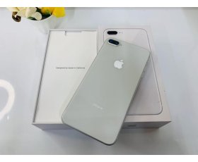 8 Plus 5.5inch 64GB Màu Silver (Trắng Bạc) Qte (AUo) Qua SD còn đẹp 95-96% / Pin 85% Máy Hộp + KPK Ms: 5619