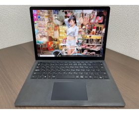 Surface Laptop2  13.5" Cảm Ứng 2K( 2256 x 1504 ) Core i7 Gen 8 ( 8650U ) 1.90 - 2.10Ghz / Ram 8G / SSD 256G / Win 10Pro Tiếng Việt .Khóa màn hình Face ID và led bàn phím.Vỏ Nhôm.2019. MS:157B