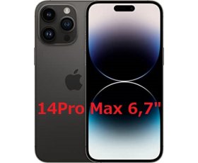 iPhone 14Pro Max 256Gb 6.7" / Space Black ( Đen Tuyền ) / QT(SB▲) / Mới 100%( Chưa sử dụng ) / Hàng Trả BH / MS: 5623