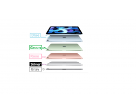 ipad Air 4 10.9 inh / 256GB / Blue - Green - Silver / Wifi Only (Không dùng SIM) New 100% Chưa khui Hộp / Bh Apple 1 Năm / MS: W01G7DK