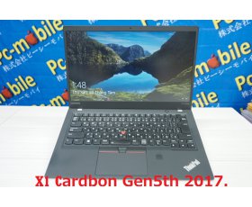 Lenovo X1 Carbon Gen5th 14inh FHD Model 2017 / Core i5 / 7200U / 2.50-2.71GHz (4 CPUs ) / Ram 8G  DDR4) / SSD 256G / Win 10Pro Tiếng Việt / MS: JEKJ9M