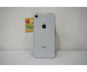 iPhone 8 4.7inh / 64Gb/ Quốc Tế ( DCMo) / QSD còn đẹp tầm 97-98% / Pin còn 90% Màu Silver ( Trắng bạc ) Máy Trần + KPK / MS: sl10