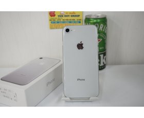 iPhone 8 4.7inh / 32Gb/ Quốc Tế ( DCMo) / QSD còn đẹp tầm 96% / Pin 86% Màu Silver ( Trắng ) Máy trần + KPK / MS: 1079