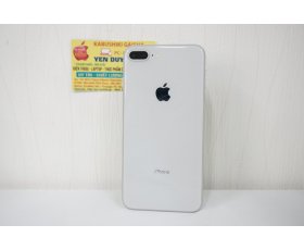 iPhone 8 Plus 5.5inh / 64Gb/ Quốc Tế ( DCMo) / QSD còn đẹp tầm 97% / Pin 86% Màu Silver ( Trắng ) Máy Trần + KPK / MS: 5904