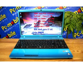 SONY Vaio PCG 15.6inch / Full Led   / Core i7 / M 620  / 2.70GHz / Ram 8G / Ổ  SSD 128G / 4CPUz / Win 10 Tiếng Việt. MS:20210511 9209 